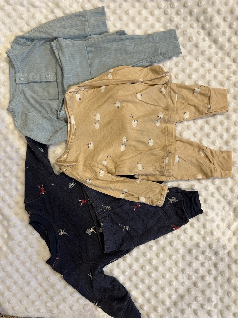 3 Sets Carter’s PurelySoft Viscose